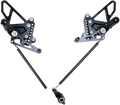 VORTEX Rearset - Black - Ducati RS198K