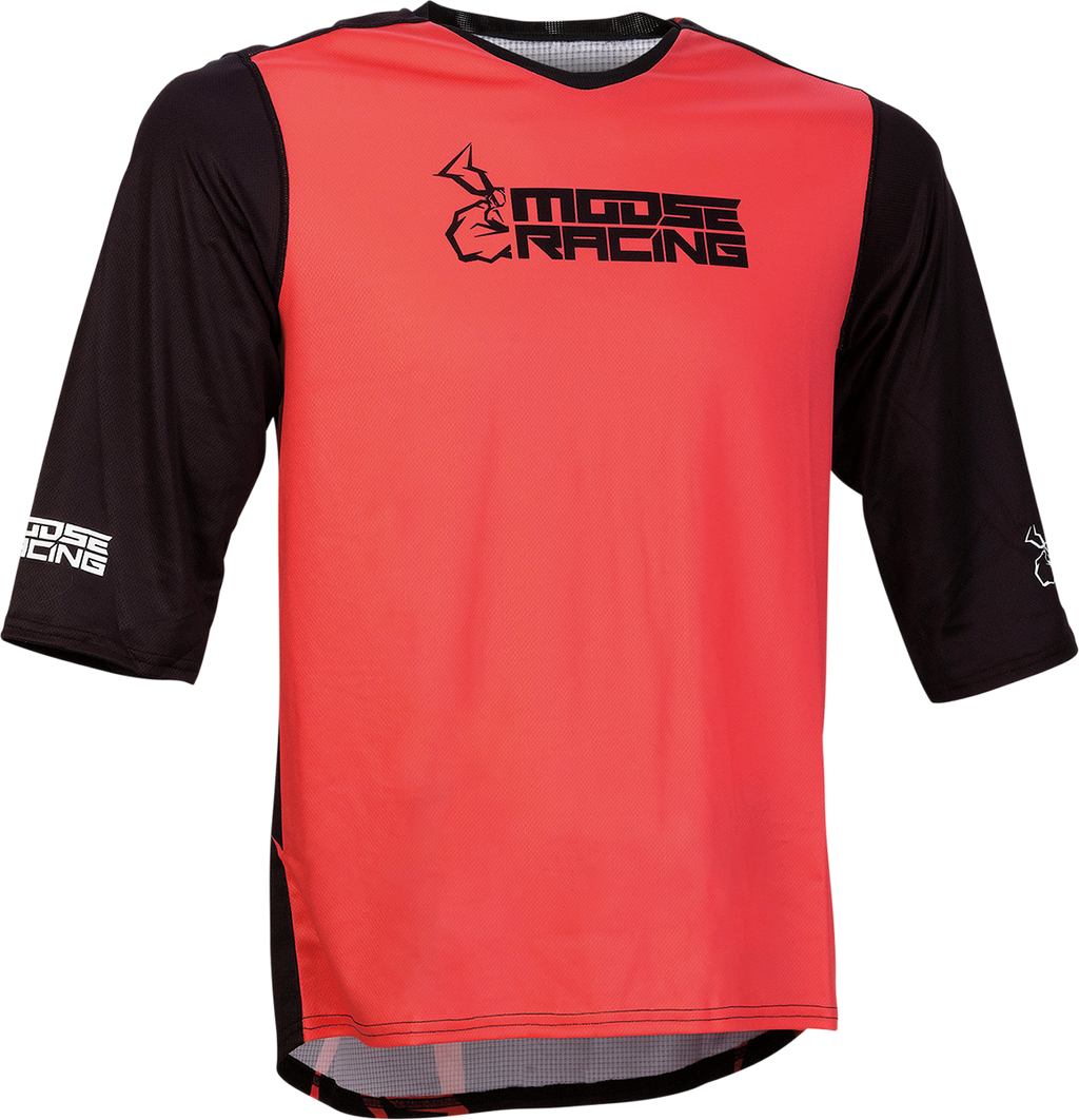 MOOSE RACING MTB Jersey - 3/4 Sleeve - Red - Medium 5020-0245