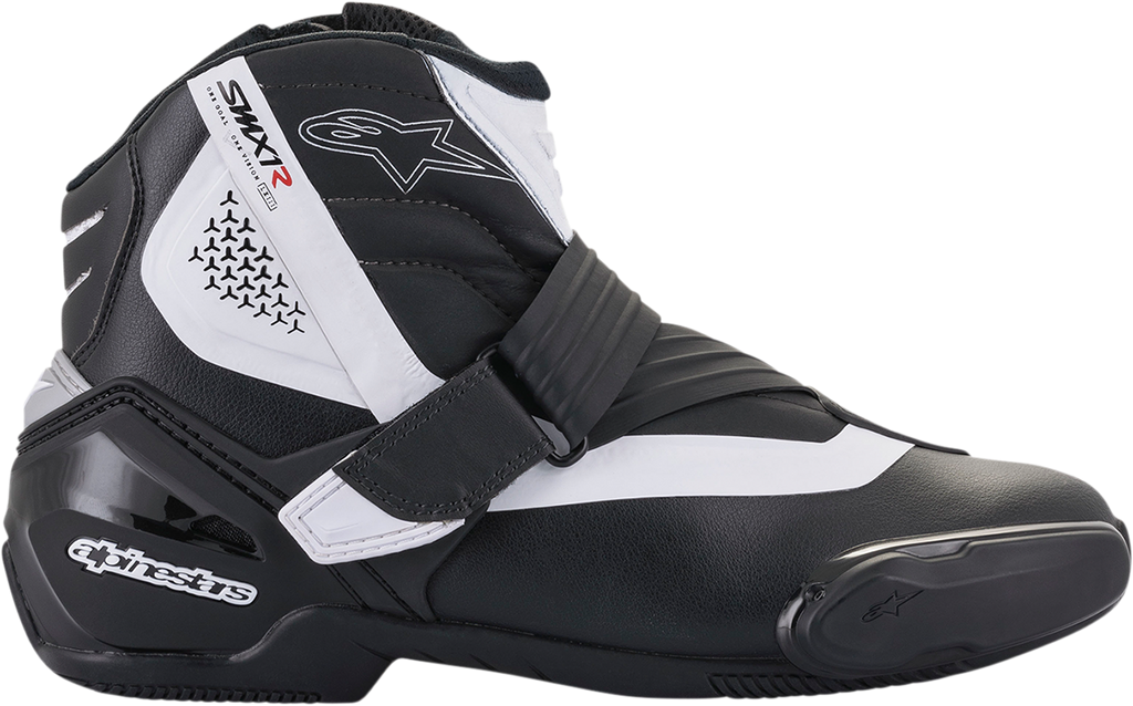 ALPINESTARS SMX-1 R v2 Boots - Black/White - US 12.5 / EU 48 2224521-12-48