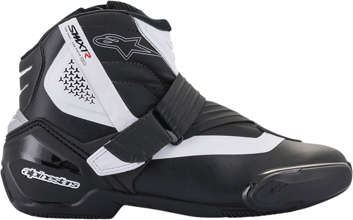ALPINESTARS SMX-1 R v2 Boots - Black/White - US 10.5 / EU 45 2224521-12-45