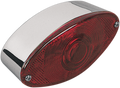 DRAG SPECIALTIES Taillight - Cat Eye - Red Lens 12-0042LEDBXLB1