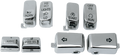 DRAG SPECIALTIES Switch Caps - Audio - Chrome H18-033600-C