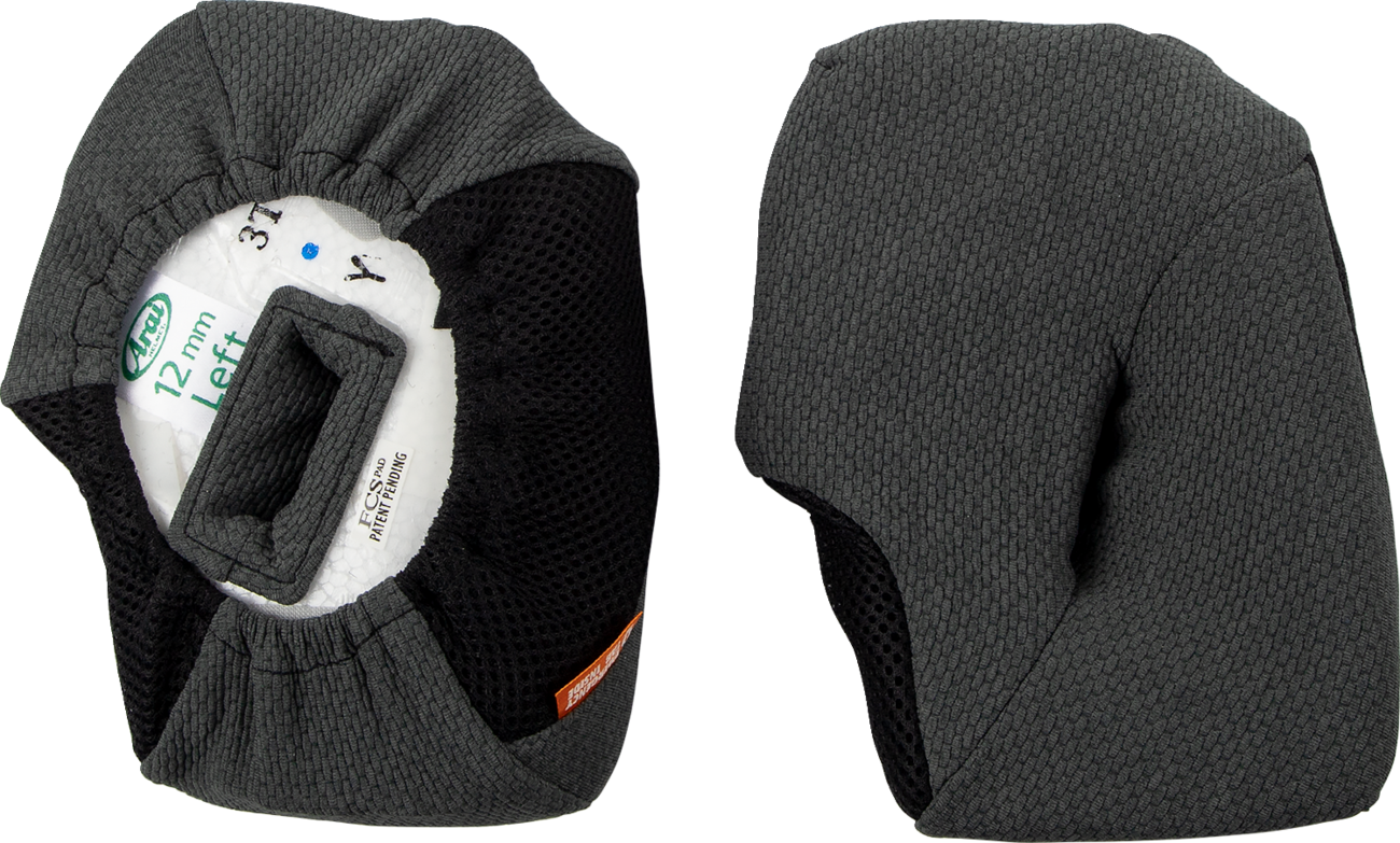 ARAI XD-4 Cheek Pads - FCS® - 12 mm 05-4473