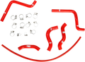 MOOSE RACING Race Fit Radiator Hose Kit - Red - Honda MBU-HON-29-RD