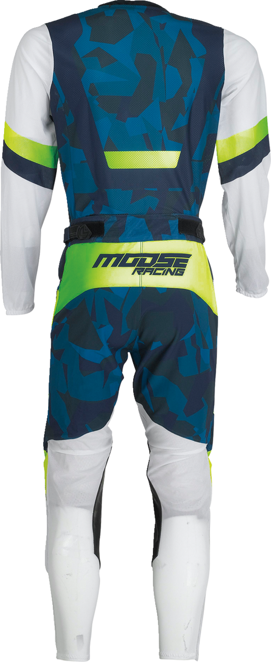MOOSE RACING Sahara Pants - Blue/White/Black - 40 2901-10400
