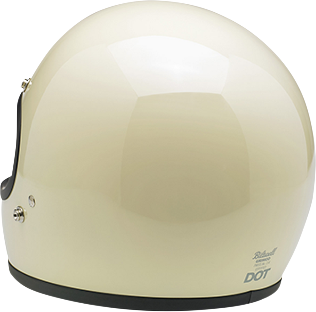 BILTWELL Gringo Helmet - Gloss Vintage White - Large 1002-102-104