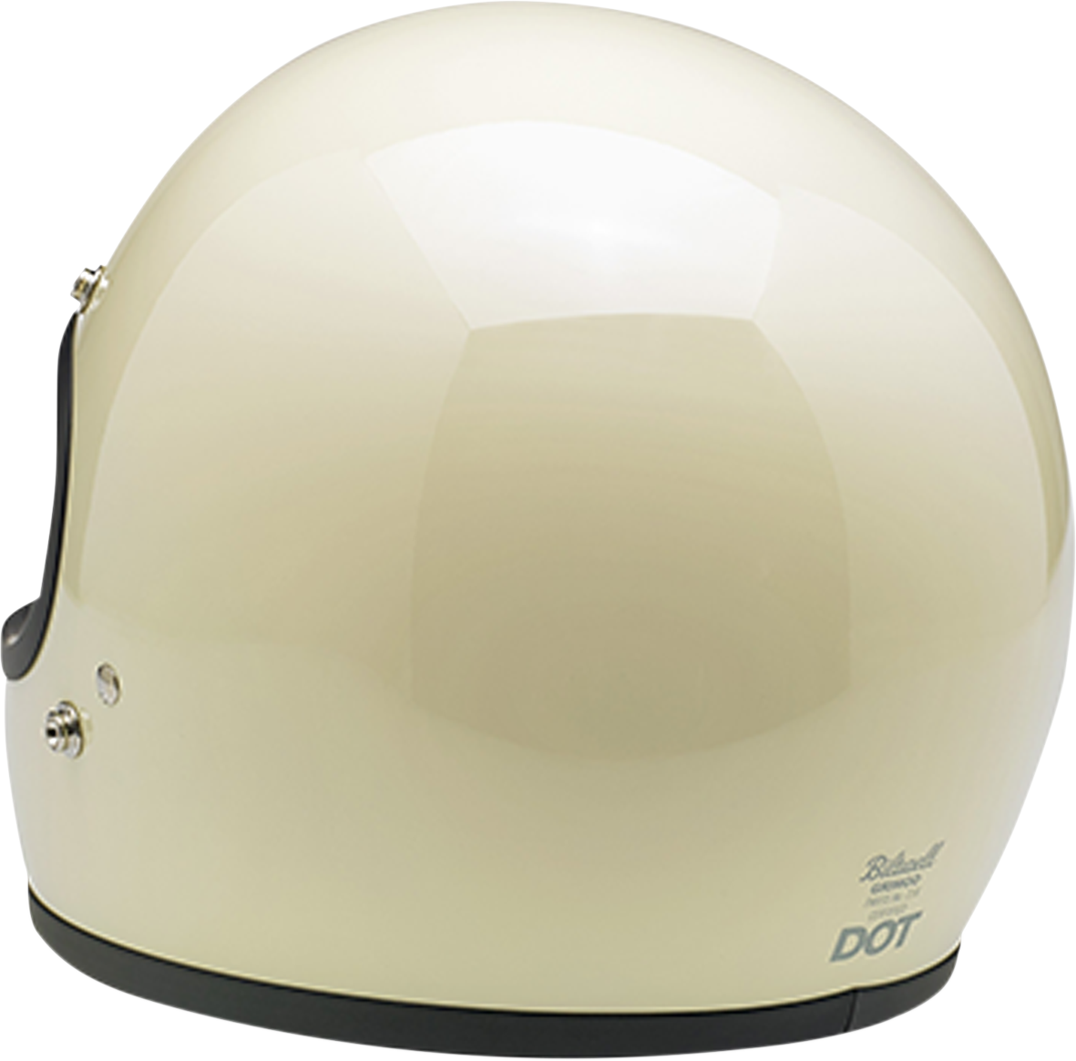 BILTWELL Gringo Helmet - Gloss Vintage White - Large 1002-102-104