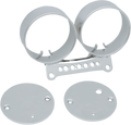 DRAG SPECIALTIES Dual Gauge Bracket - Chrome T21-6924