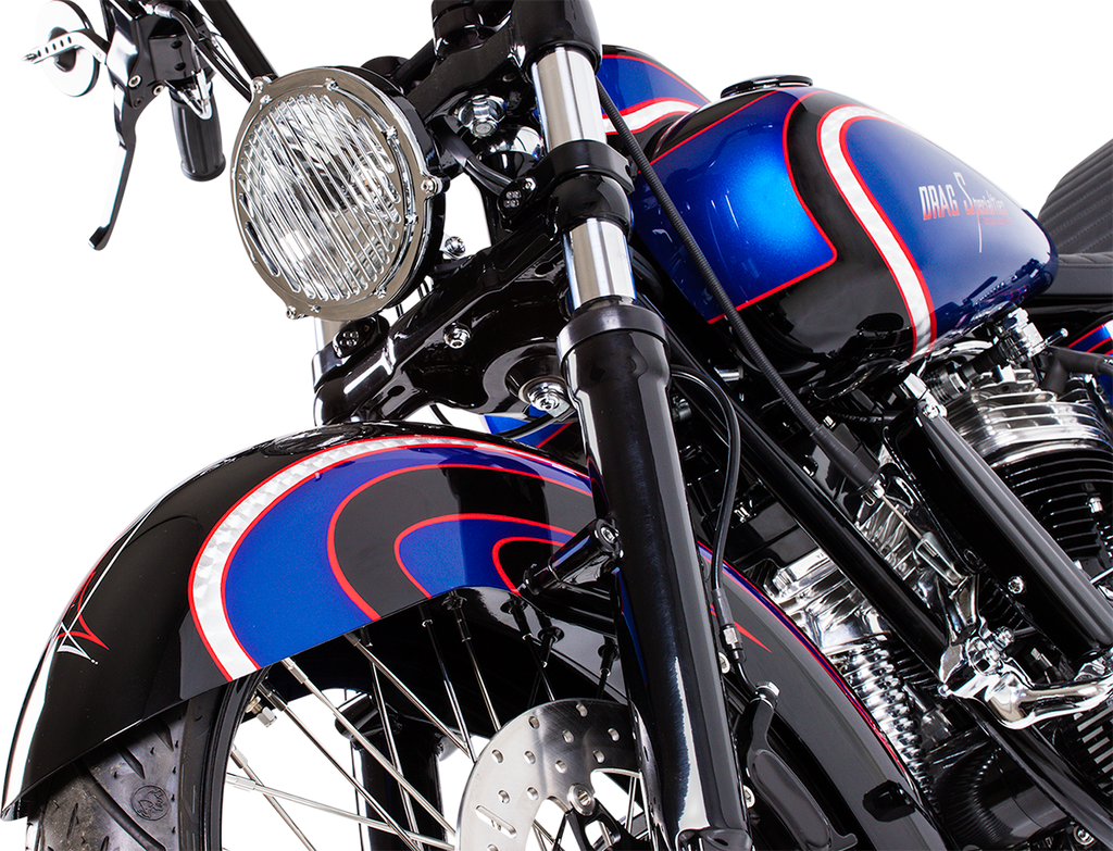 DRAG SPECIALTIES Fat Bob Gas Tank with Twist-Lock Gas Cap - 3.5 Gallon 011275-BX36