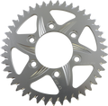 VORTEX Aluminum Sprocket - Silver - Rear - 43 Tooth 452-43