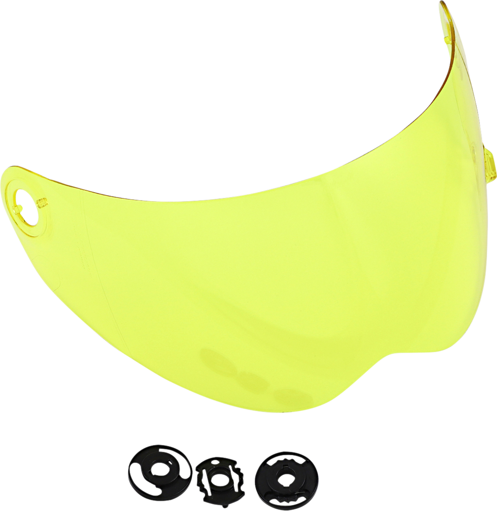 BILTWELL Lane Splitter Gen 2 Shield - Yellow 1112-103