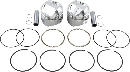 WISECO Piston Kit - Standard - High Compression - 1978-1984 - Big Twin High-Performance K1623