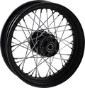 DRAG SPECIALTIES Rear Wheel - Single Disc/No ABS - Black - 16"x3.00" - '08+ XL 64414AB