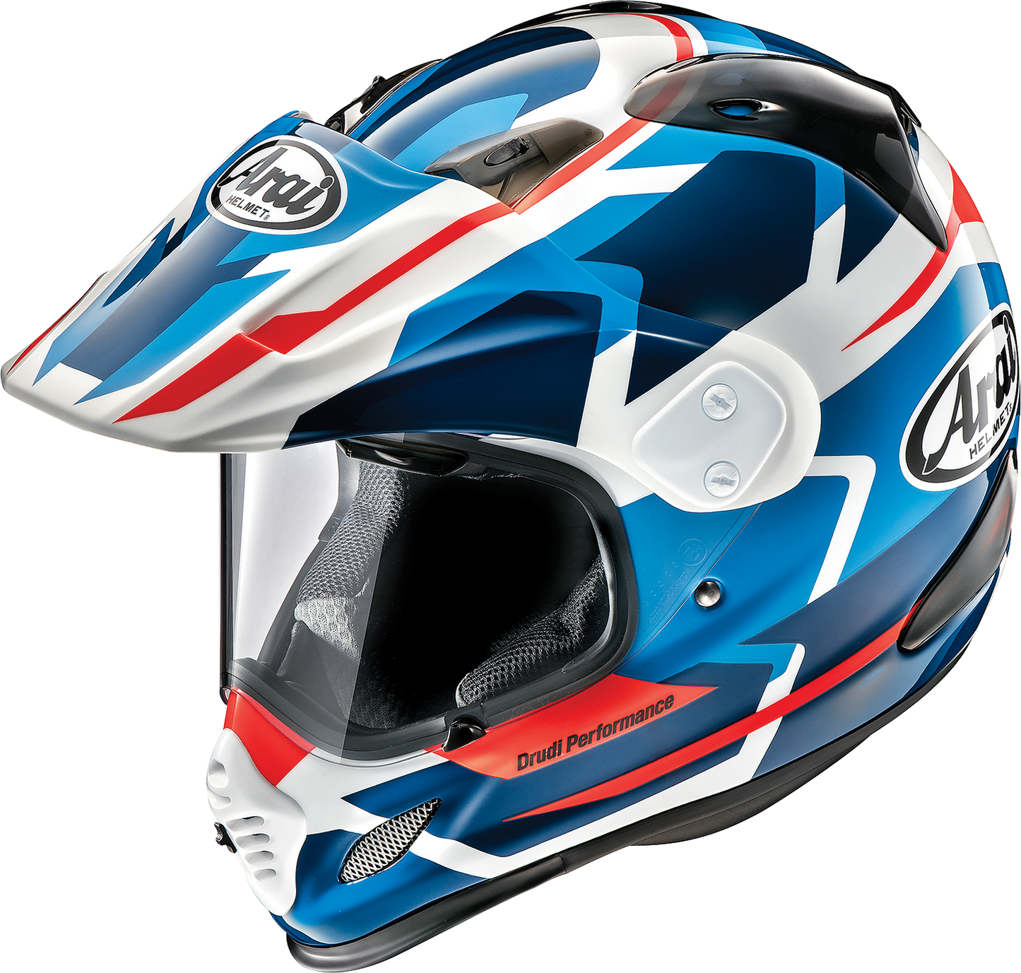 ARAI XD-4 Helmet - Depart - White/Blue - Large 0140-0235