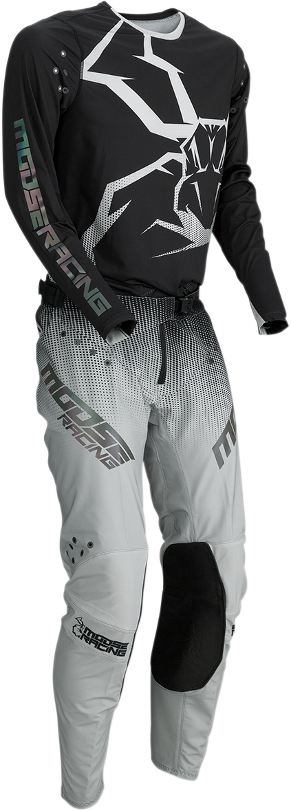 MOOSE RACING Agroid Pants - Black/Gray - 34 2901-8498
