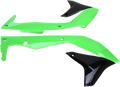 UFO Radiator Shroud - Black/Green KA04736-999