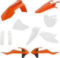 ACERBIS Full Replacement Body Kit - OEM Orange/White/Black 2686027118