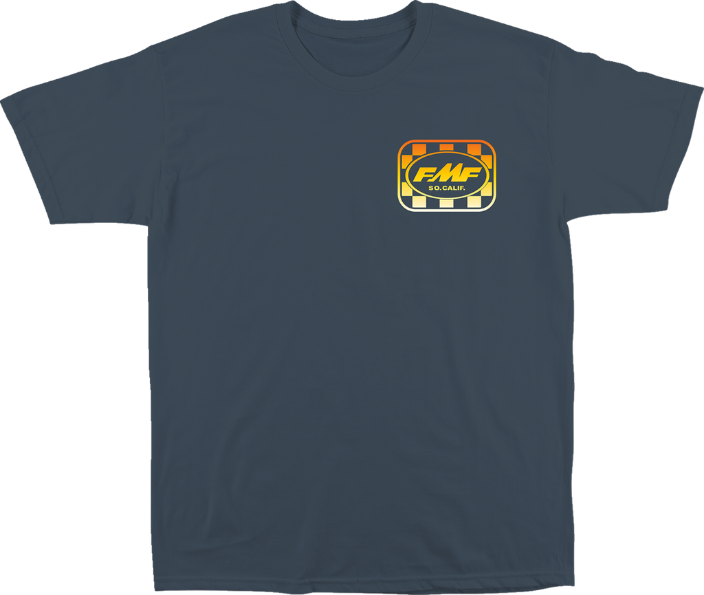 FMF Faded Checkers T-Shirt - Blue - XL SP22118903BLXL 3030-21864