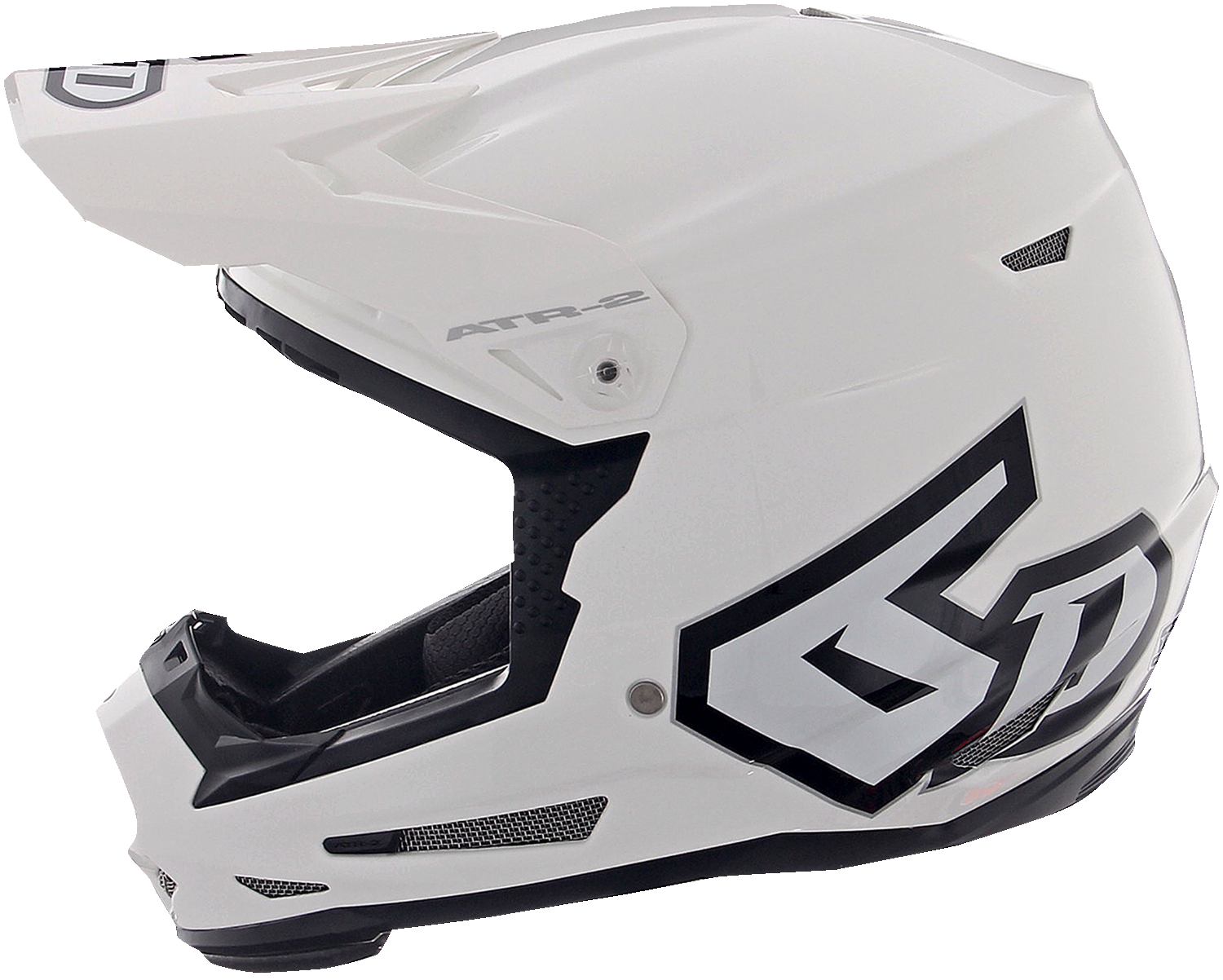 6D ATR-2 Helmet - Gloss White - Small 12-0525