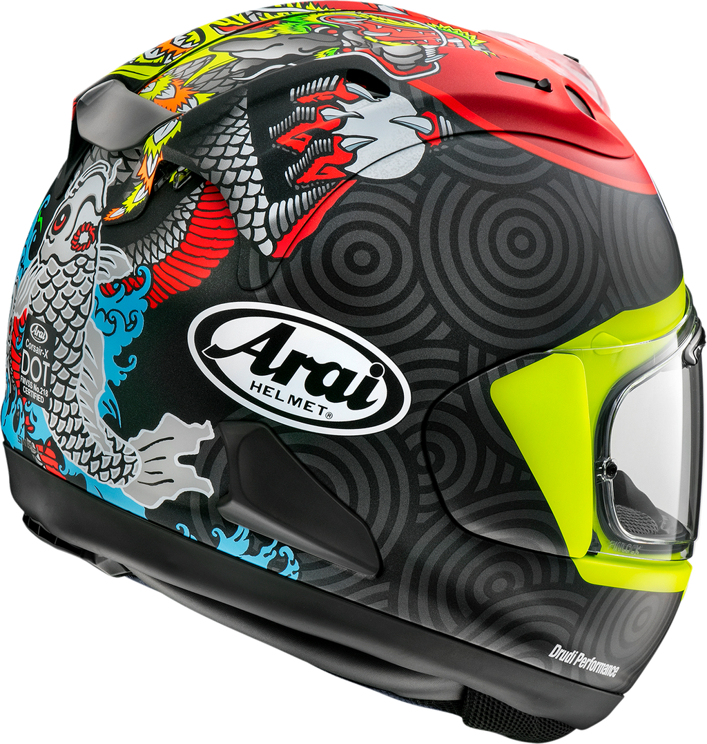 ARAI Corsair-X Helmet - Tatsuki - Frost - Large 0101-15880