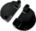 DRAG SPECIALTIES Fender-To-Fork Adapters - Gloss Black 1410-0065