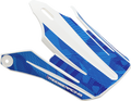 MOOSE RACING Youth F.I. MIPS® Visor Kit - Agroid Camo - Blue/White 0132-1599