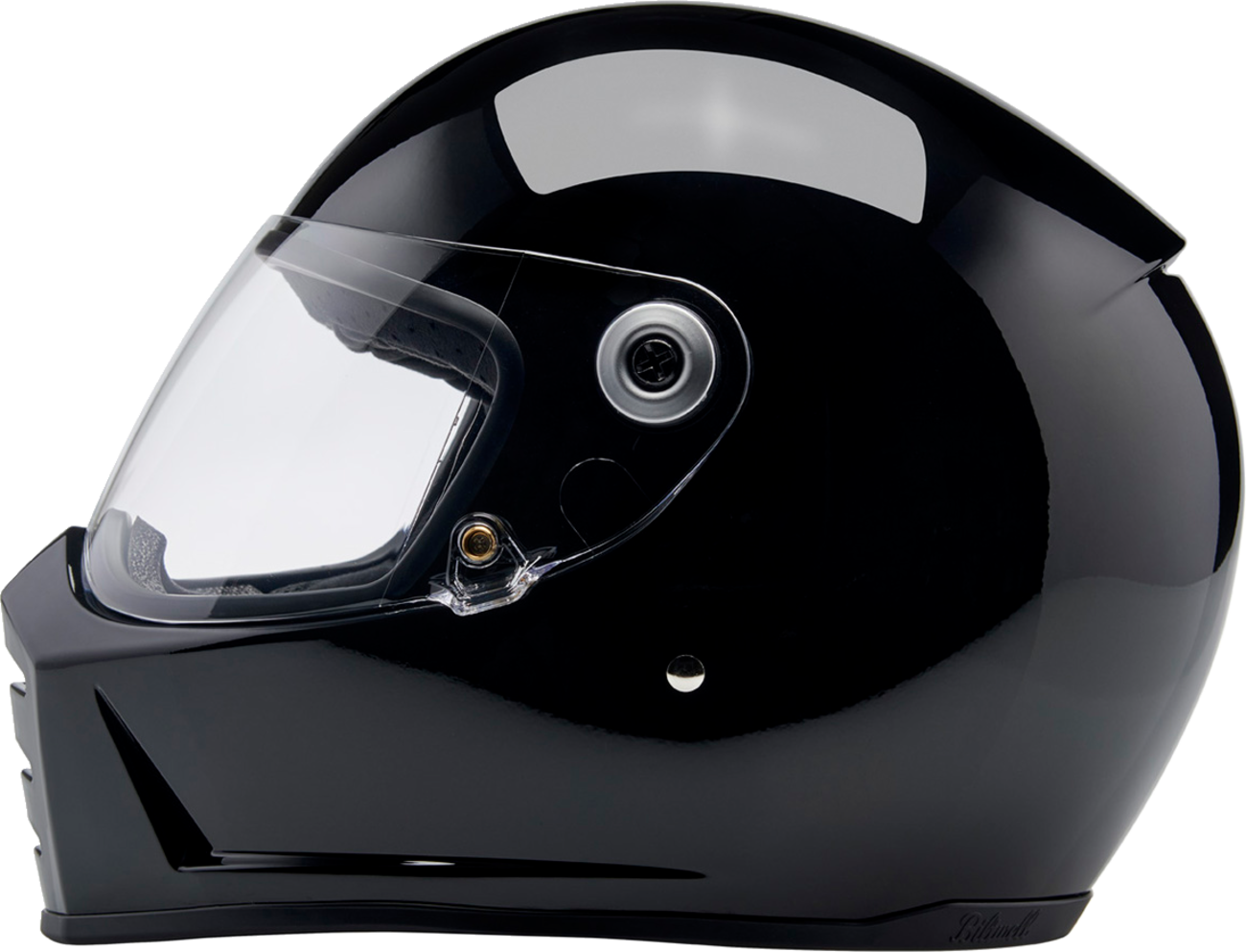 BILTWELL Lane Splitter Helmet - Gloss Black - XS 1004-101-501