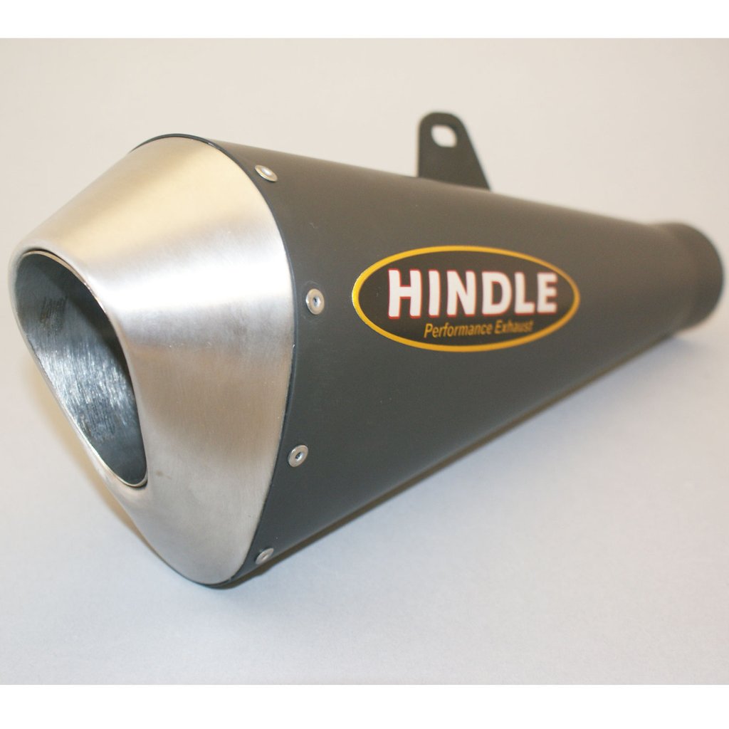Hindle Evo Megaphone Full System Yamaha XSR900 2016-20 Black Ceramic Megaphone - SS Tip