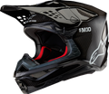 ALPINESTARS Supertech M10 Helmet - Solid - MIPS® - Gloss Black Carbon - Large 8300323-1188-L