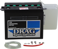 DRAG SPECIALTIES Battery Kit - CHD4-12 NO BATT TENDER CONNECTORS DHD4-12FP