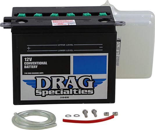 DRAG SPECIALTIES Battery Kit - CHD4-12 NO BATT TENDER CONNECTORS DHD4-12FP