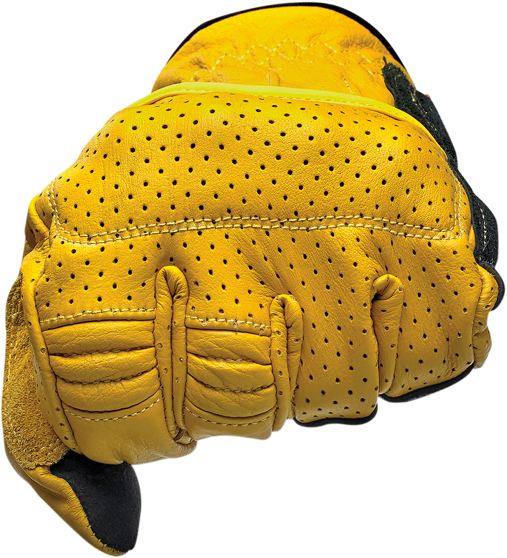 BILTWELL Borrego Gloves - Gold/Black - XL 1506-0701-305