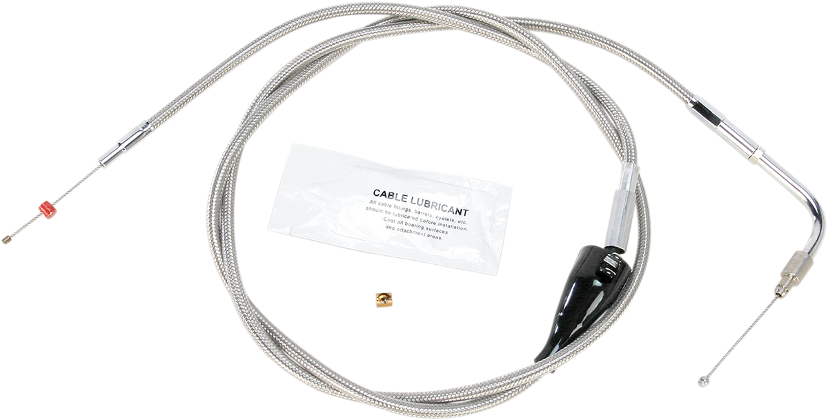 BARNETT Idle Cable - Cruise - +12" - Stainless Steel 102-30-41004-12