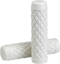 BILTWELL Grips - Torker - 7/8" - White 6705-0278