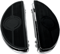 DRAG SPECIALTIES Foot Board - Half Moon 17-0418N