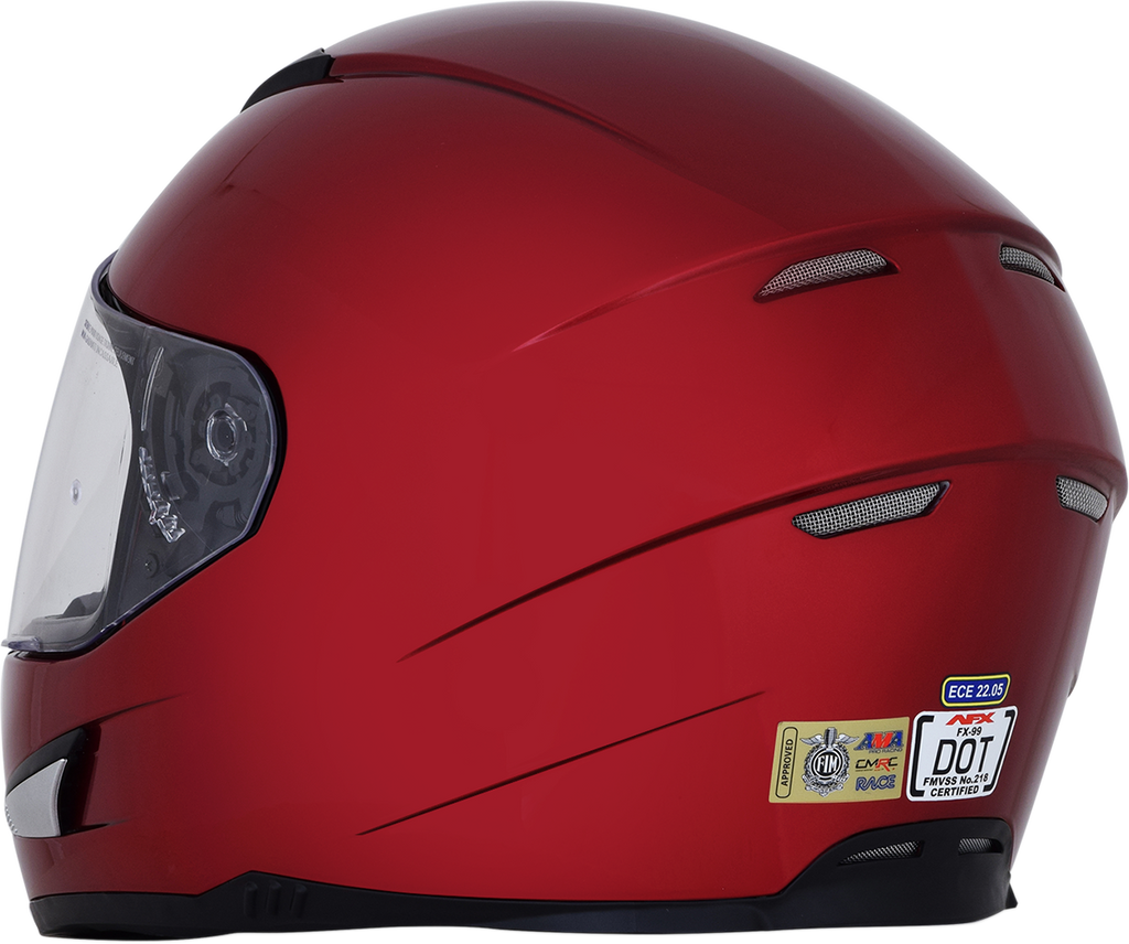 AFX FX-99 Helmet - Wine Red - XS 0101-11083