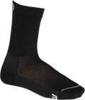 MOOSE RACING Crew Socks - Black - S/M 3431-0599
