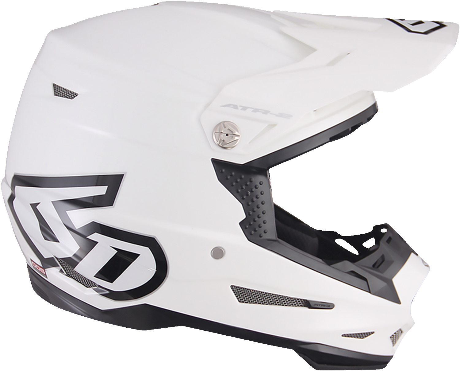 6D ATR-2 Helmet - Gloss White - Small 12-0525