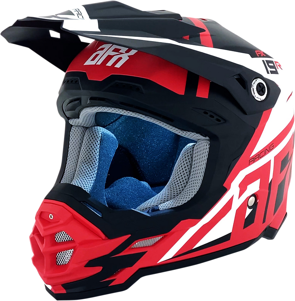 AFX FX-19R Helmet - Racing - Matte Red - Small 0110-7063