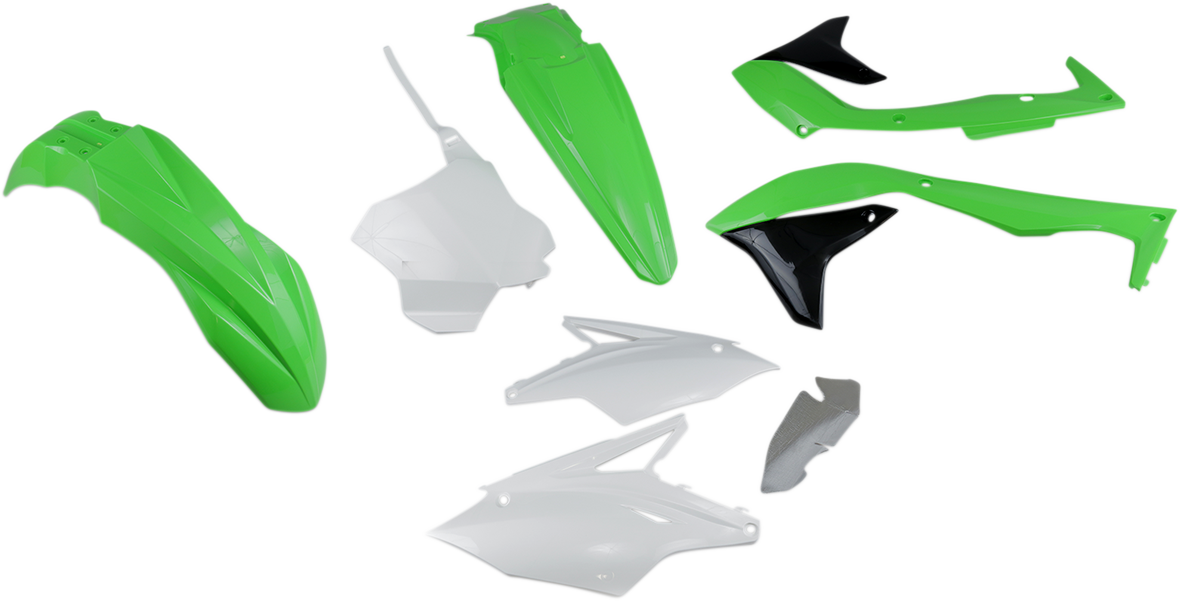 UFO Replacement Body Kit - OEM Green/White/Black KAKIT226-999