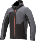 ALPINESTARS Stratos v2 Techshell Drystar Jacket - Black/Gray/Red - Medium 3209720-1123-M