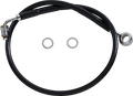 DRAG SPECIALTIES Brake Line - +4" - Black - '18-'22 Softail 618631-4BLK