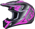 AFX FX-17 Helmet - Force - Frost Gray/Fuchsia - Medium 0110-5210