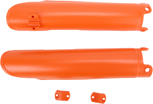 ACERBIS Lower Fork Covers for Inverted Forks - KTM Orange 2113740237