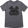 MOOSE RACING Youth Agroid™ Shadow T-Shirt - Gray - Small 3032-3496