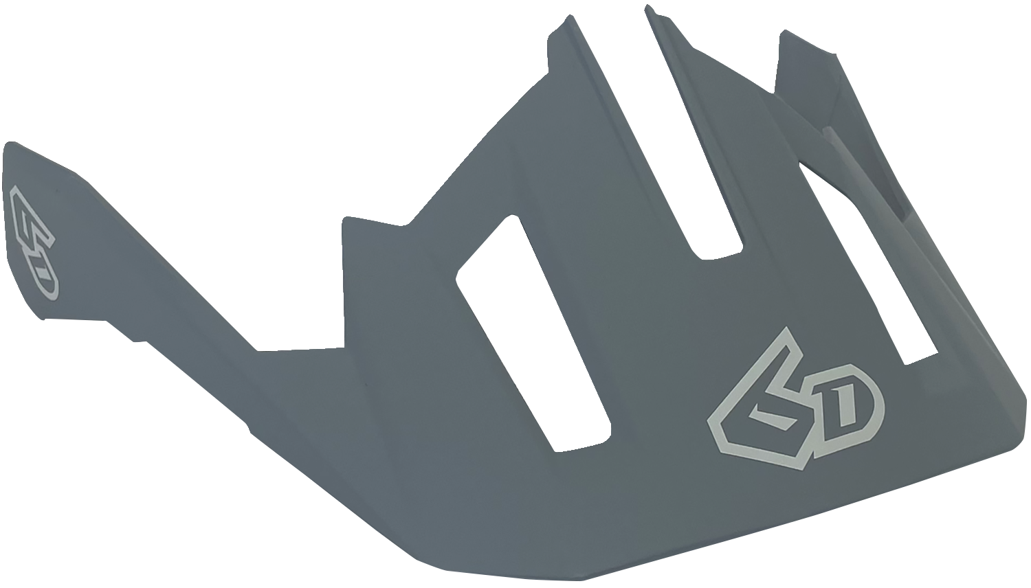 6D ATB-2T Visor - Ascent - Gray - XS/S 77-0122