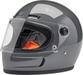 BILTWELL Gringo SV Helmet - Gloss Storm Gray - Small 1006-109-502