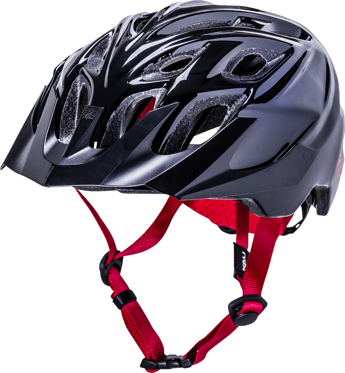 KALI Youth Chakra Helmet - Gloss Black 220922112