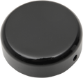 DRAG SPECIALTIES Steering Stem Bolt Cover - Black - '99-'17 FXD | '87-'09 XL FIT 87-17 FXR/FXD,87-09XL C23-0227GB