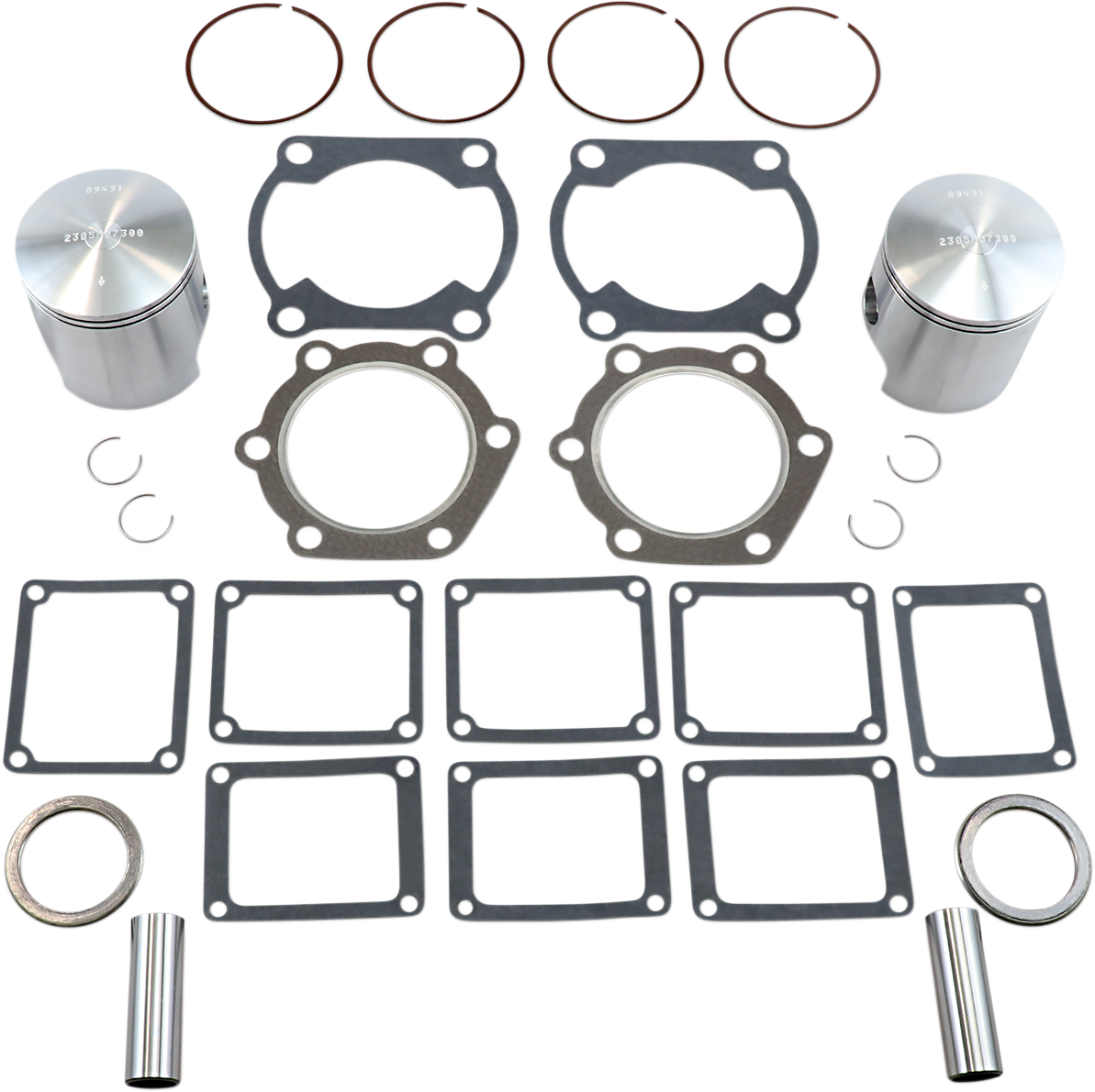 WISECO Piston Kit - Yamaha High-Performance SK1044